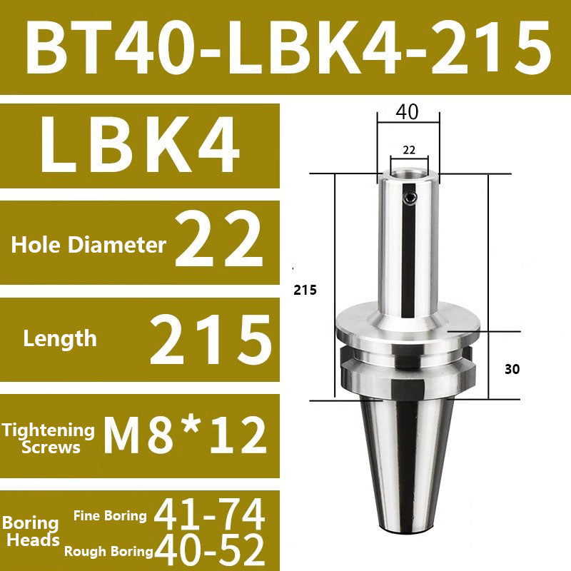 4006 BT-LBK Fine Rough Boring Tool Holder LBK Boring Head Connecting Shank CNC Tools Shandong Denso Pricision Tools Co.,Ltd.